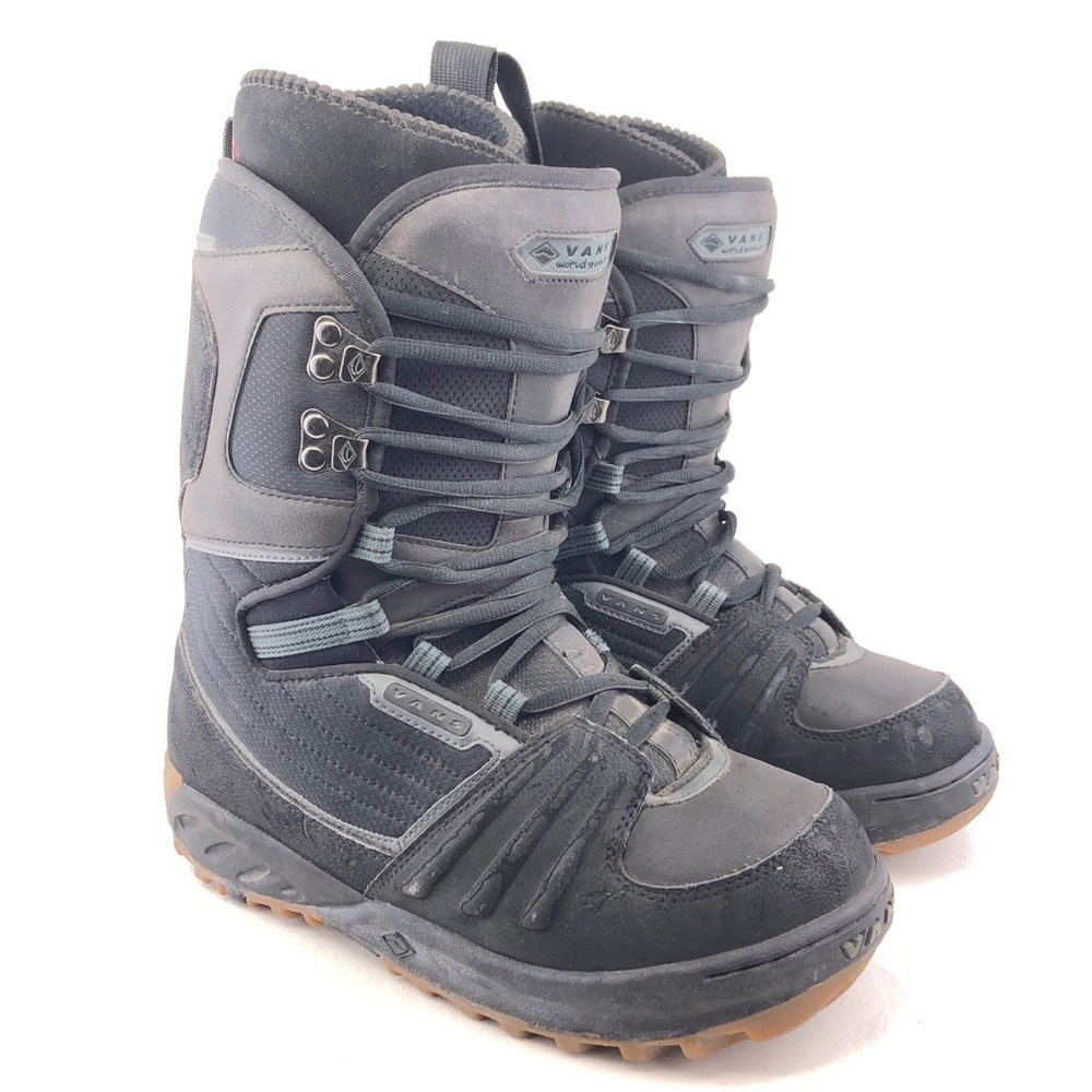 Vans Millennium Black Snowboard Boots 9 View 5